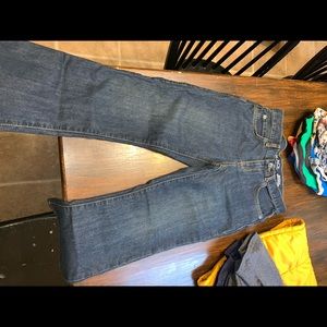 The Childrens Place boys blue jeans, size 7